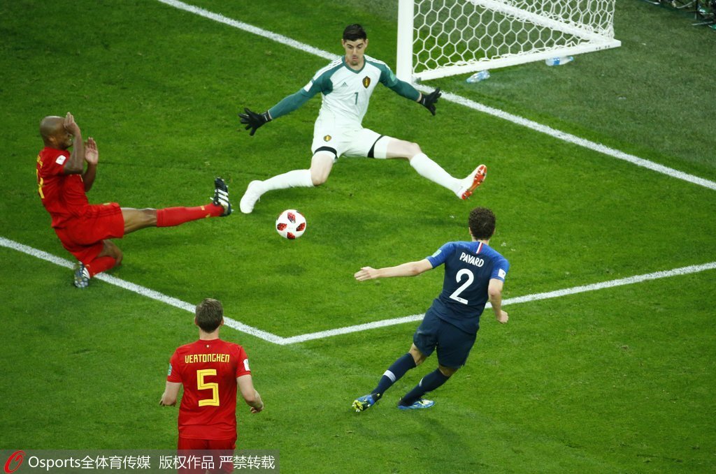 巴西逆转丹麦,库尔图瓦高光表现 巴西逆转丹麦,库尔图瓦高光表现